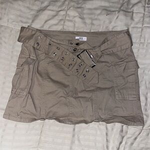 Mini cargo skirt